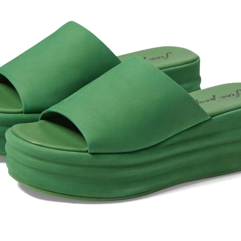 Free People Flatform Kelly Green